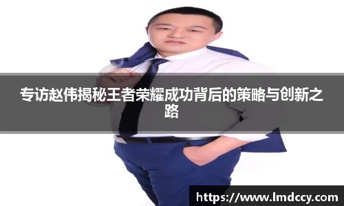 专访赵伟揭秘王者荣耀成功背后的策略与创新之路